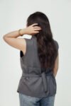 Silver line grey vest(6)