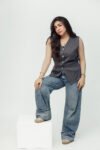 Silver line grey vest(6)