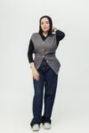 Silver line grey vest(6)